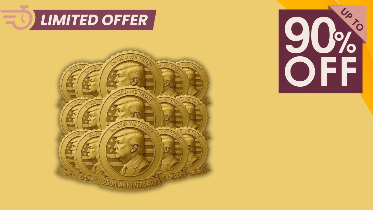 Trump 250th Anniversary Golden Badge Reviews 2025 USA